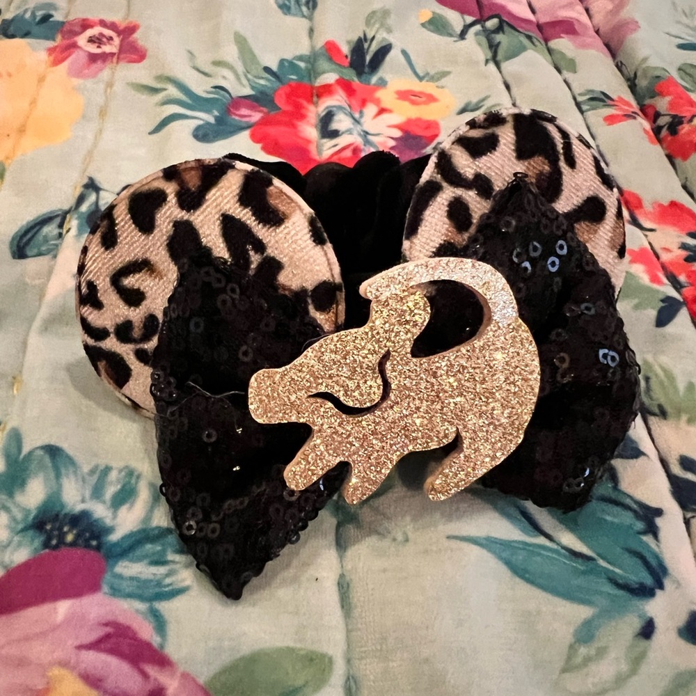Disney Lion King Leopard Scrunchie